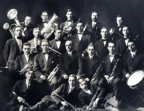 Red Wing Seminary Band, Red Wing Minnesota, 1920