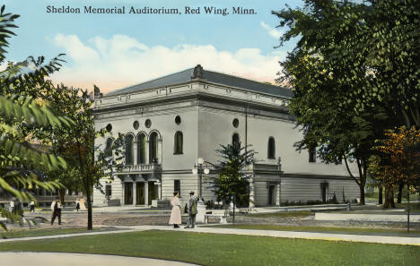 Sheldon Memorial Auditorium, Red Wing Minnesota, 1906