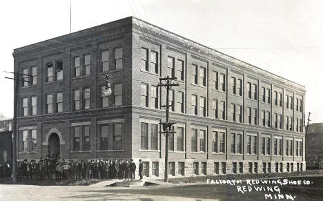 Red Wing Shoe Company, Red Wing Minnesota, 1910s