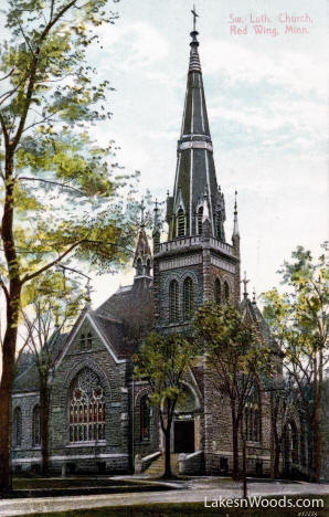 Swedish Lutheran Church, Red Wing Minnesota, 1908
