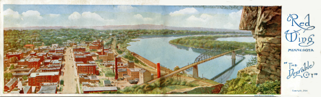Panoramic view, Red Wing Minnesota, 1923