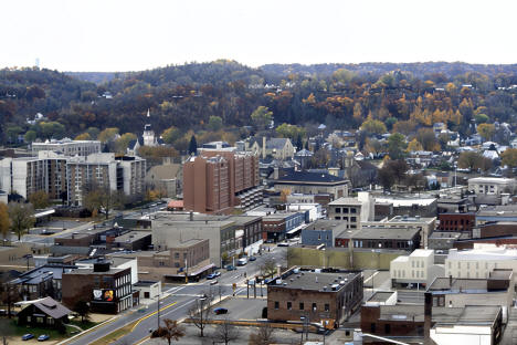 View of Red Wing Minnesota, 1987
